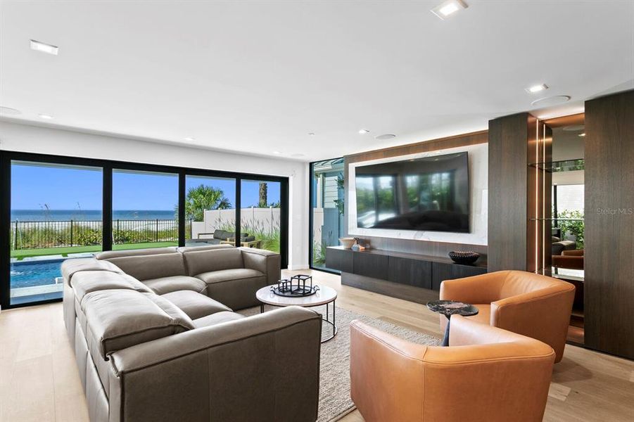 Furnished interior view inside a new home in , Indian Rocks Beach (Image 72). Furnished interior view inside a new home in , Indian Rocks Beach (Image 72).