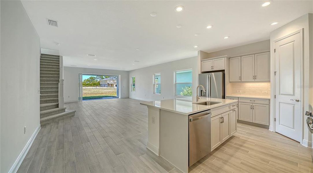 Furnished interior view inside a new home in Windward, Sarasota (Image 12). Furnished interior view inside a new home in Windward, Sarasota (Image 12).