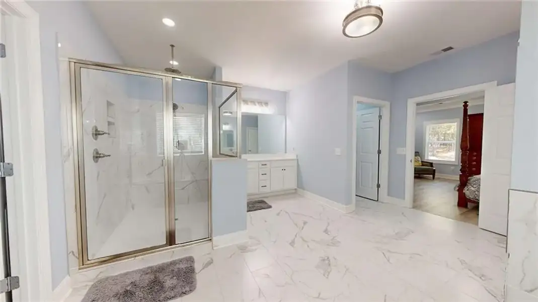 Furnished interior view inside a new home in , Rome (Image 32).