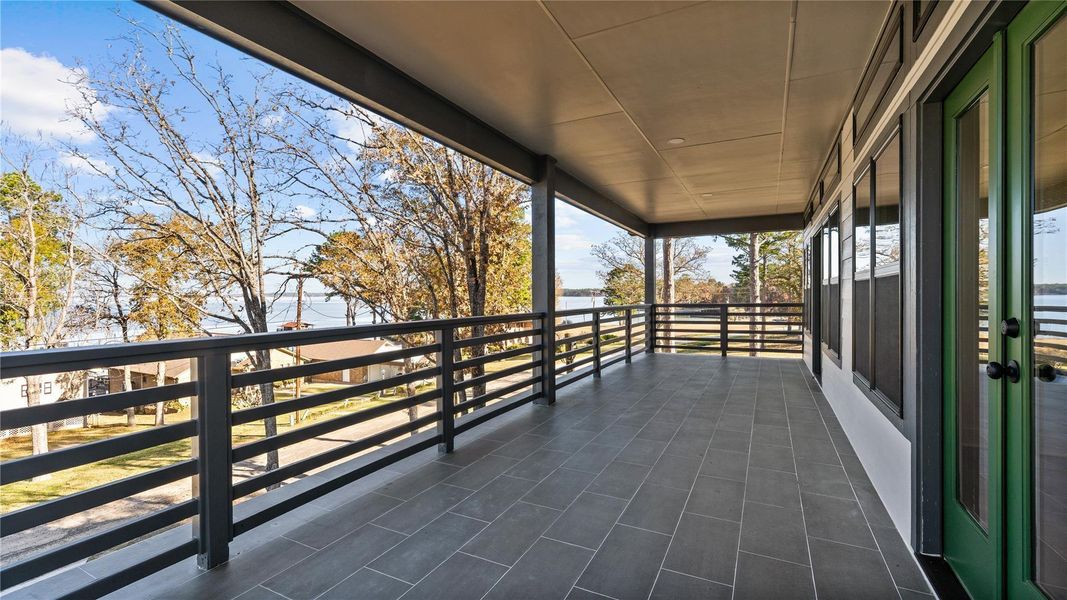 Exterior details and patio area of a home in , Livingston (Image 4).