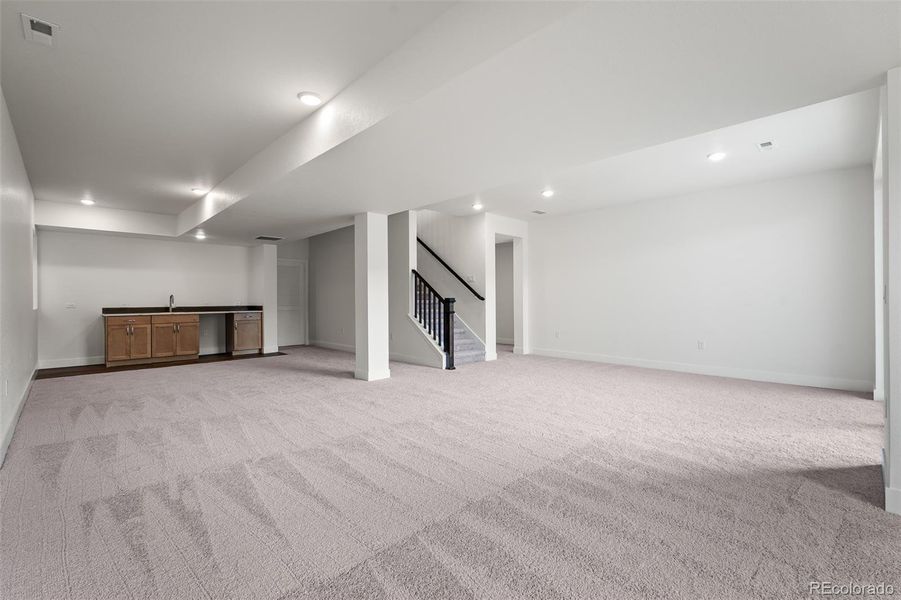 Spacious, unfurnished interior of a new home in Cloverleaf - Pinnacle Collection, Monument (Image 32).