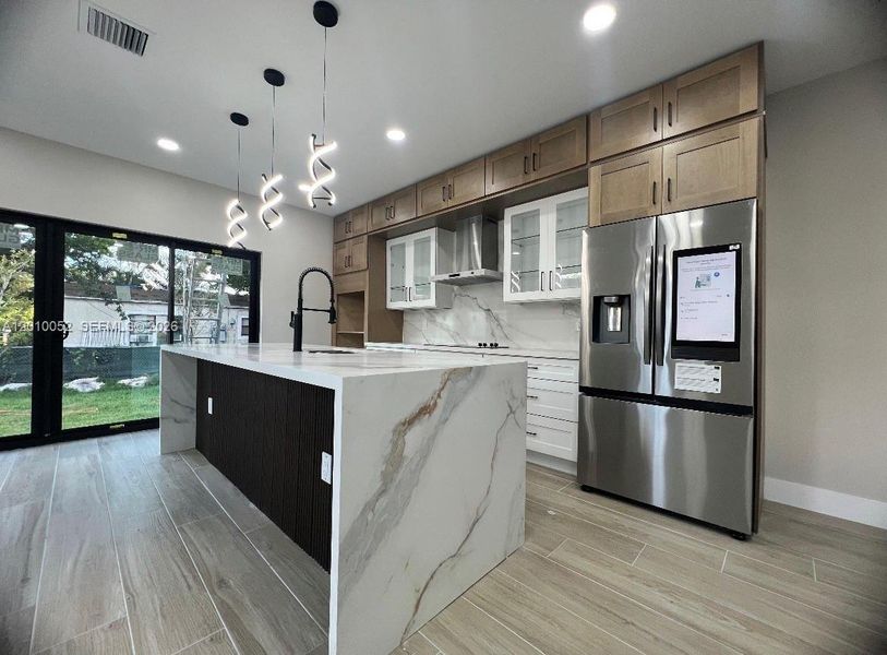 Furnished interior view inside a new home in , Miami (Image 7).