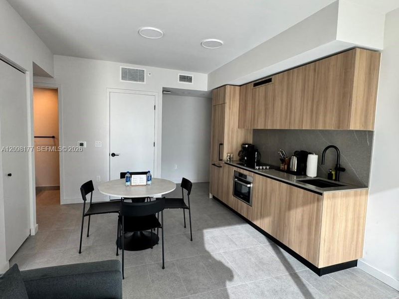Furnished interior view inside a new home in , Miami (Image 10). Furnished interior view inside a new home in , Miami (Image 10).