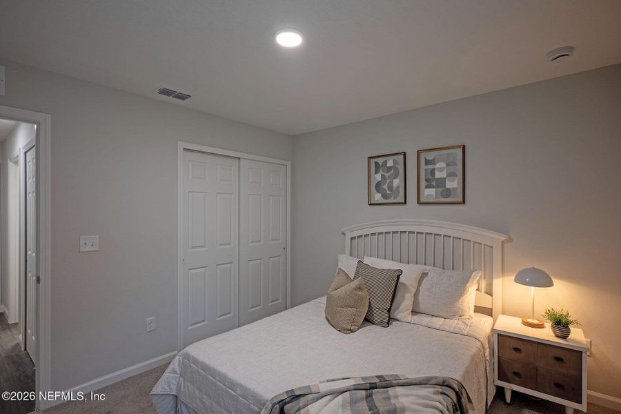 Furnished interior view inside a new home in , Jacksonville (Image 21). Furnished interior view inside a new home in , Jacksonville (Image 21).