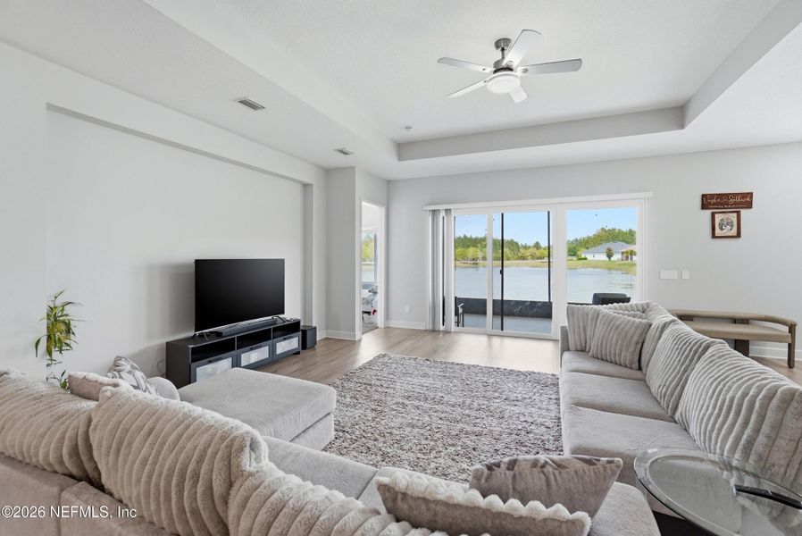 Furnished interior view inside a new home in , St. Augustine (Image 17).
