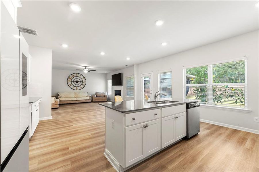 Furnished interior view inside a new home in , Loganville (Image 3).