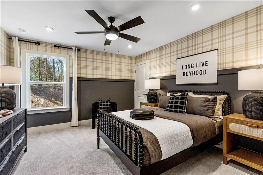 Furnished interior view inside a new home in Berkeley Mill, Cumming (Image 9).