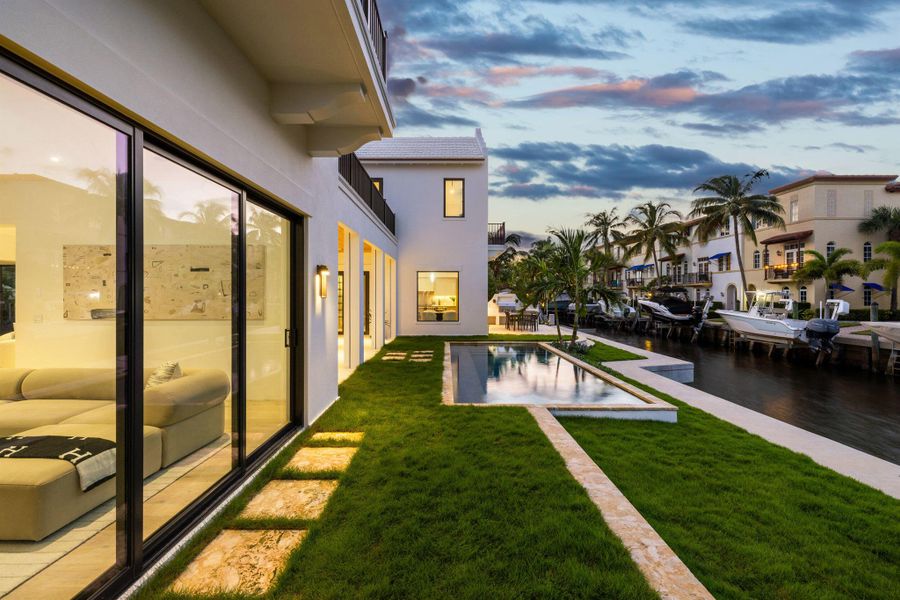 Exterior details and patio area of a home in , Boynton Beach (Image 32). Exterior details and patio area of a home in , Boynton Beach (Image 32).