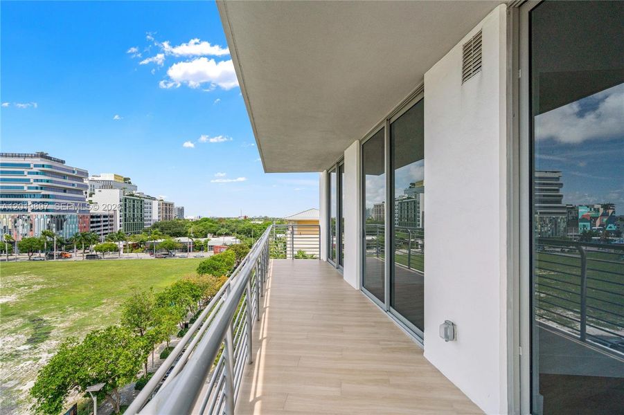 Exterior details and patio area of a home in , Miami (Image 1). Exterior details and patio area of a home in , Miami (Image 1).