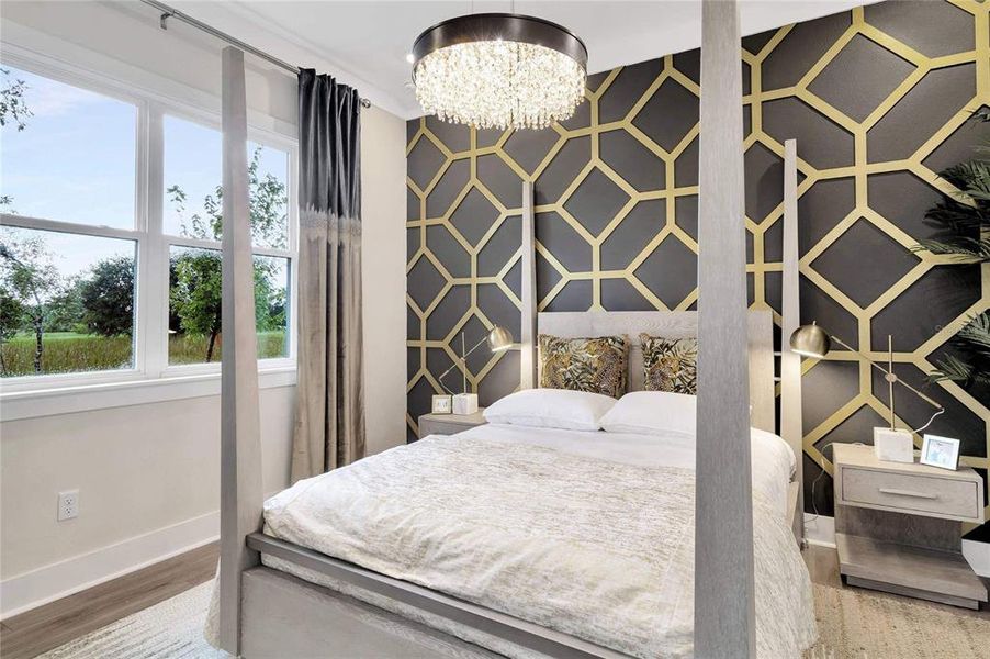 Furnished interior view inside a new home in Serengeti, Spring Hill (Image 30).
