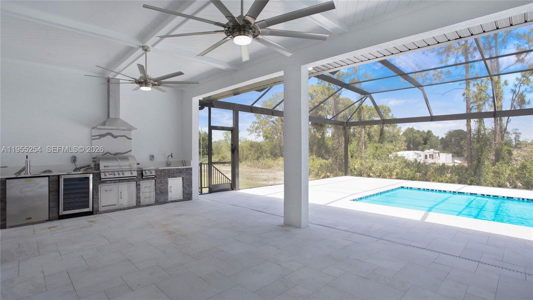 Exterior details and patio area of a home in , Naples (Image 3).