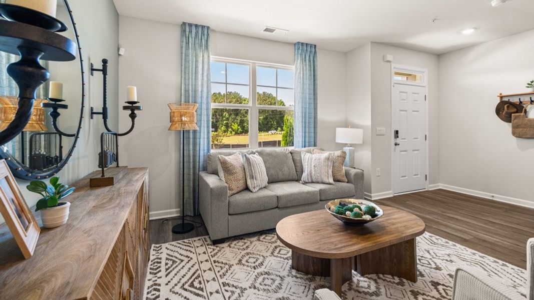 Furnished interior view inside a new home in Echo Glen, Stockbridge (Image 49).