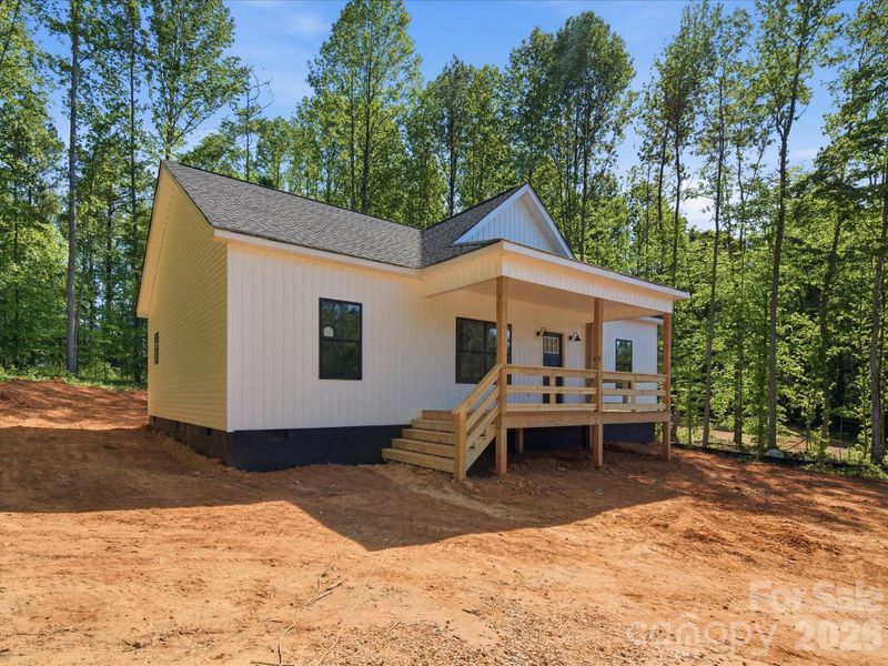 Exterior details and patio area of a home in , Clover (Image 18).
