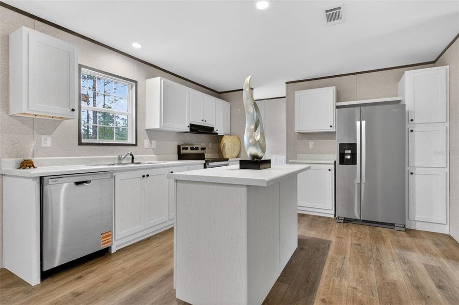 Furnished interior view inside a new home in , Interlachen (Image 7).