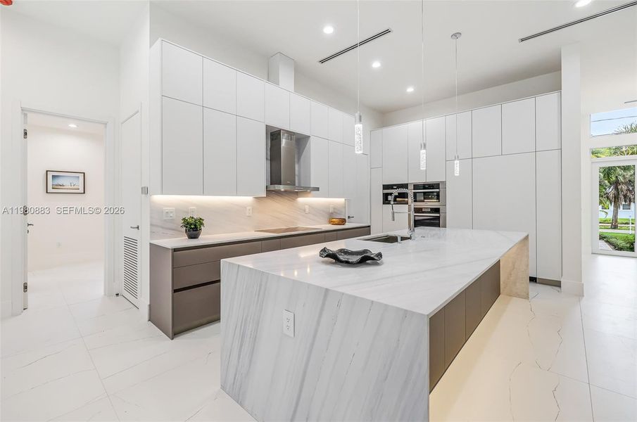 Furnished interior view inside a new home in , Biscayne Park (Image 43).