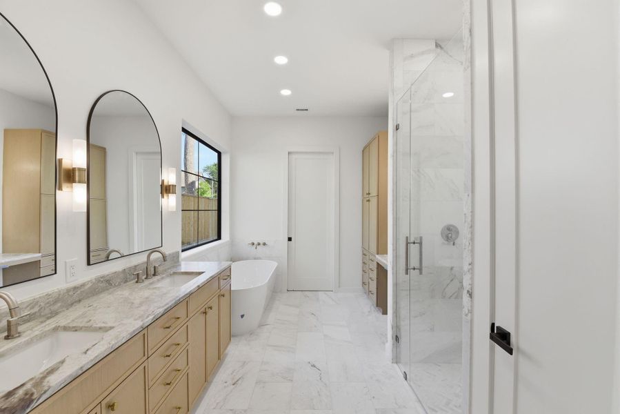 Furnished interior view inside a new home in , Houston (Image 19).