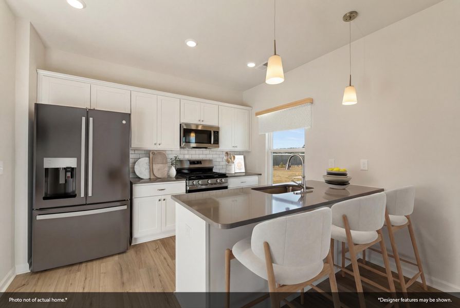 Furnished interior view inside a new home in Cambridge Reserve, Angier (Image 4).