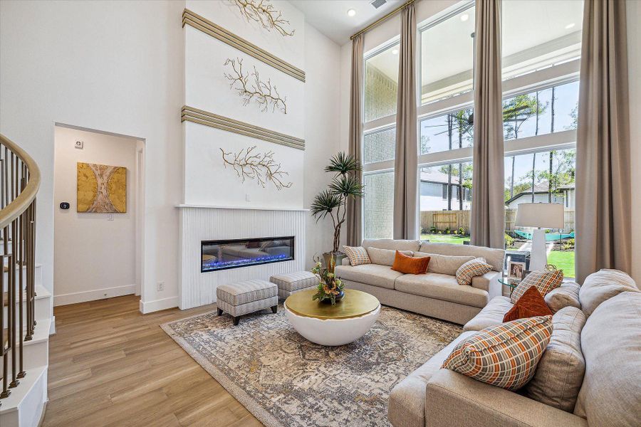 Representative furnished interior of a home built from the The Collins by Westin Homes in Flora, Hutto (Image 26).