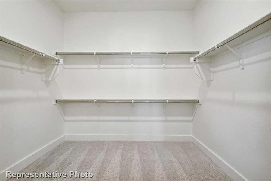 Primary Closet (Representative Photo) Primary Closet (Representative Photo)