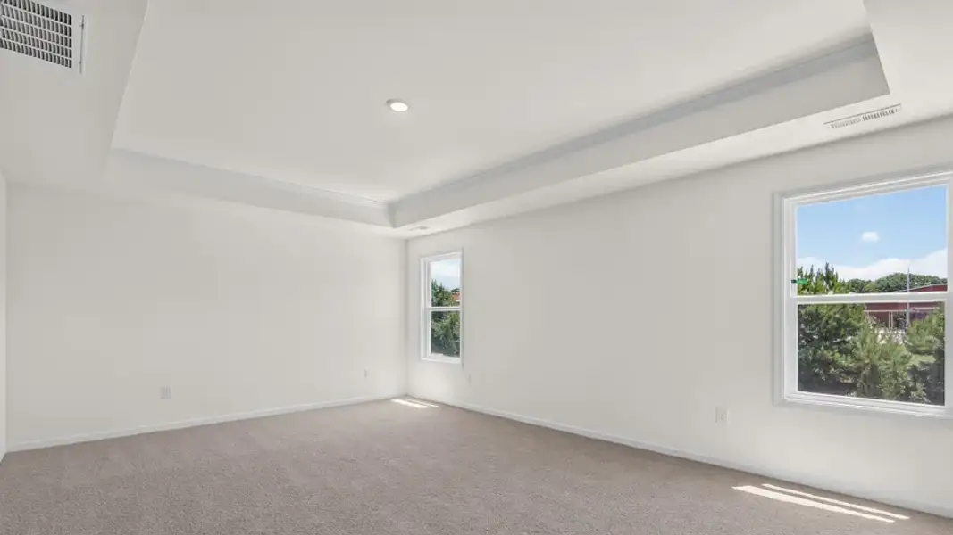 Spacious, unfurnished interior of a new home in Madden West, Fuquay Varina (Image 24).