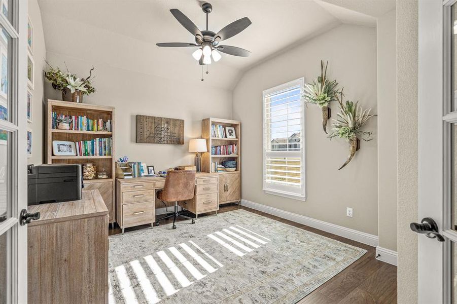 Furnished interior view inside a new home in The Meadows, Gunter (Image 27). Furnished interior view inside a new home in The Meadows, Gunter (Image 27).