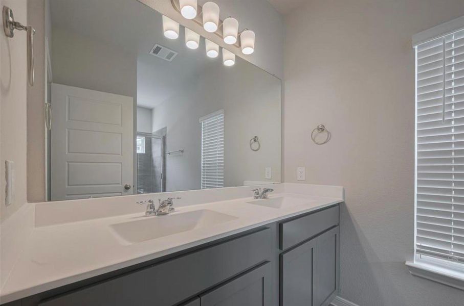 Furnished interior view inside a new home in Rosehill Meadow, Tomball (Image 22).