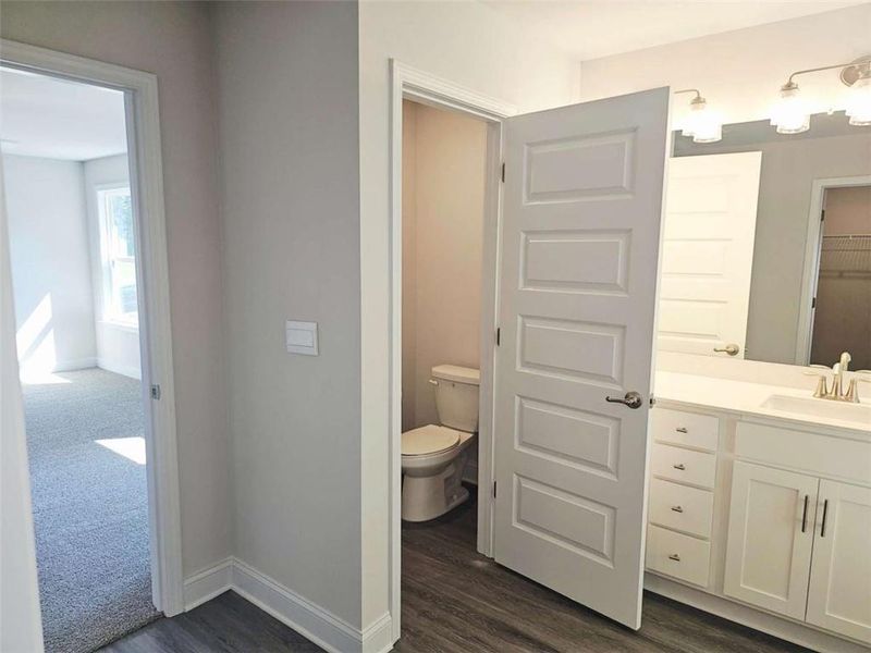 Furnished interior view inside a new home in Scarlett Place, Bowdon (Image 4).