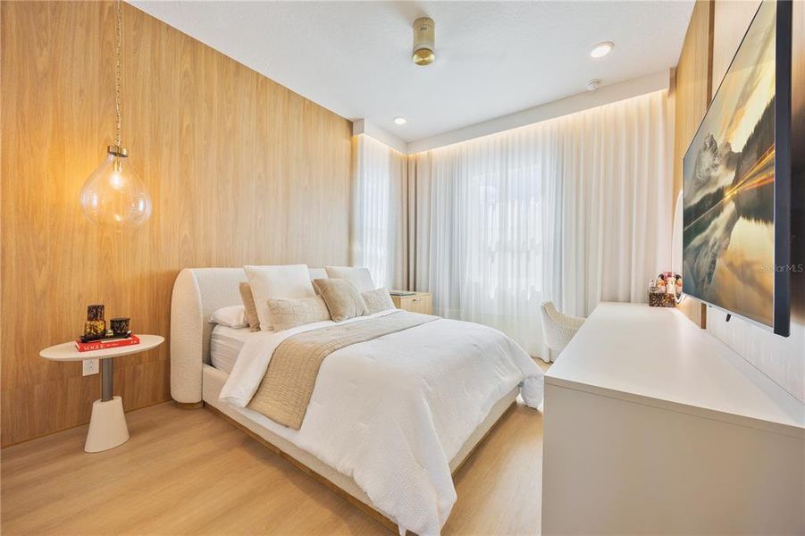 Furnished interior view inside a new home in Avalon Ridge, Winter Garden (Image 40).