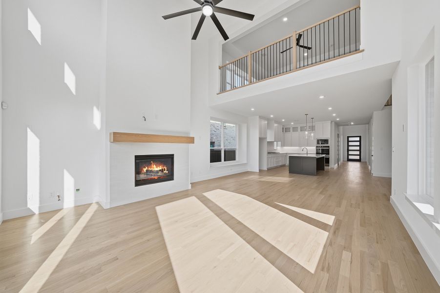 Spacious, unfurnished interior of a new home in Estates at Rockhill, Frisco (Image 26). Spacious, unfurnished interior of a new home in Estates at Rockhill, Frisco (Image 26).
