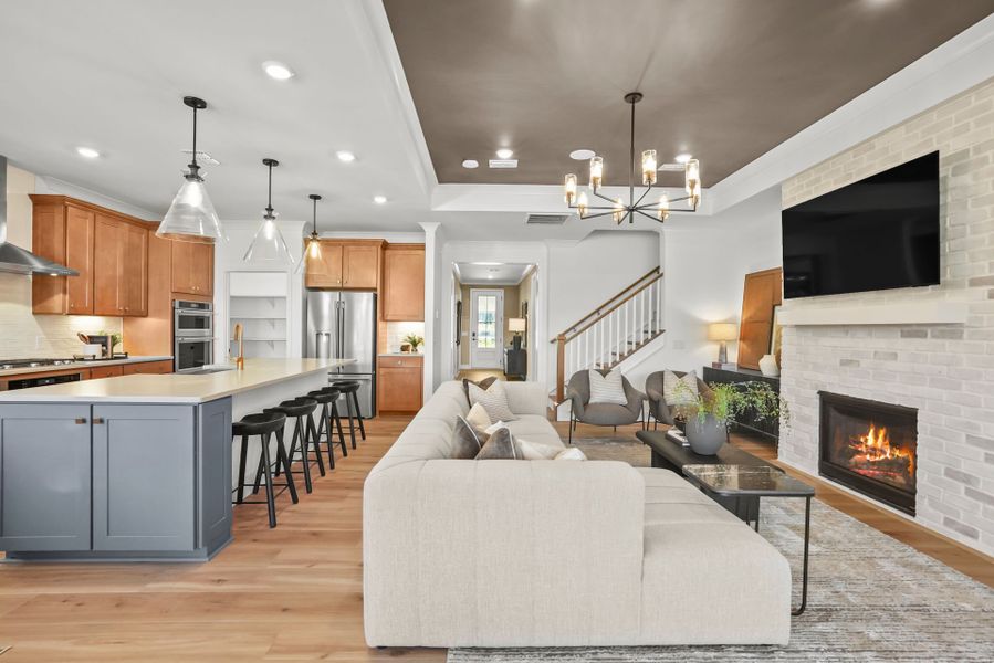 Representative furnished interior of a home built from the Prestige by Del Webb in Del Webb Carolina Ridge, Midland (Image 52).