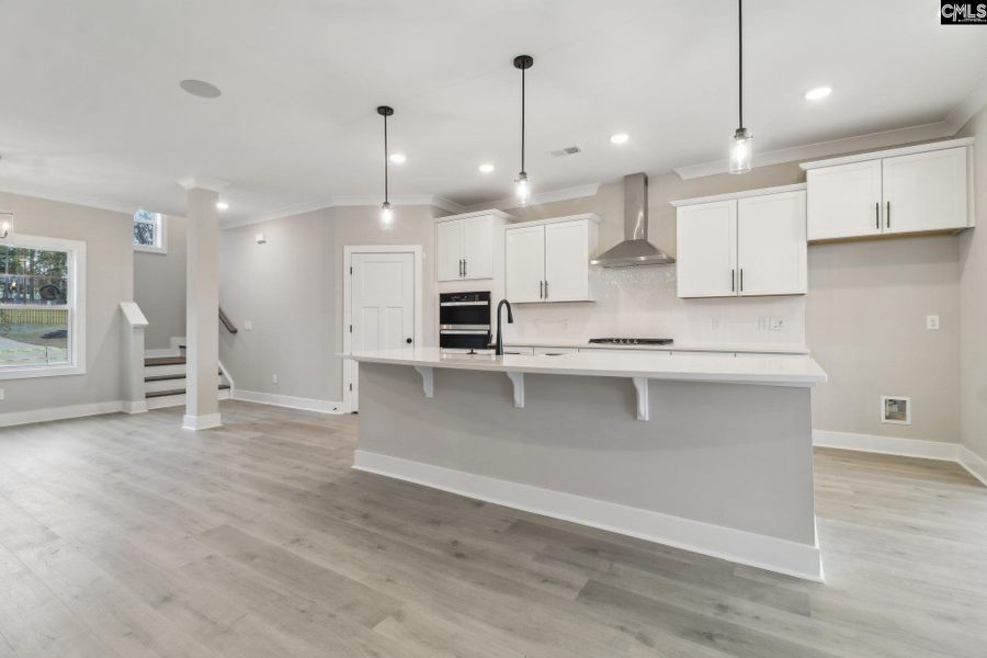 Furnished interior view inside a new home in Collins Cove, Chapin (Image 3). Furnished interior view inside a new home in Collins Cove, Chapin (Image 3).