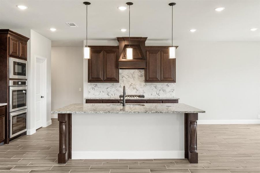 Furnished interior view inside a new home in The Oaks, Red Oak (Image 27). Furnished interior view inside a new home in The Oaks, Red Oak (Image 27).