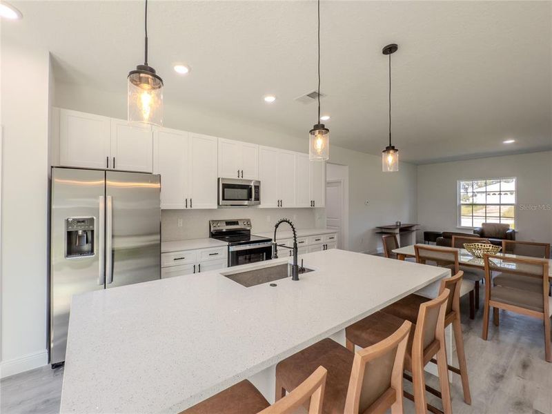 Furnished interior view inside a new home in , Ocala (Image 29).
