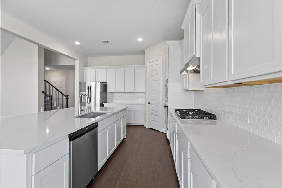 Furnished interior view inside a new home in Brookewater, Rosenberg (Image 7).