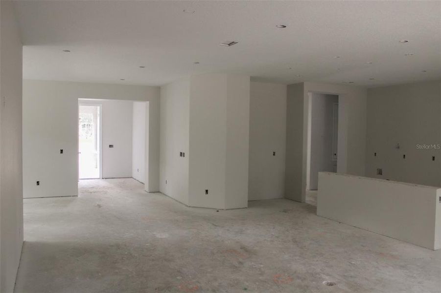 In-progress construction of a new home in , Beverly Hills, FL (Image 4).