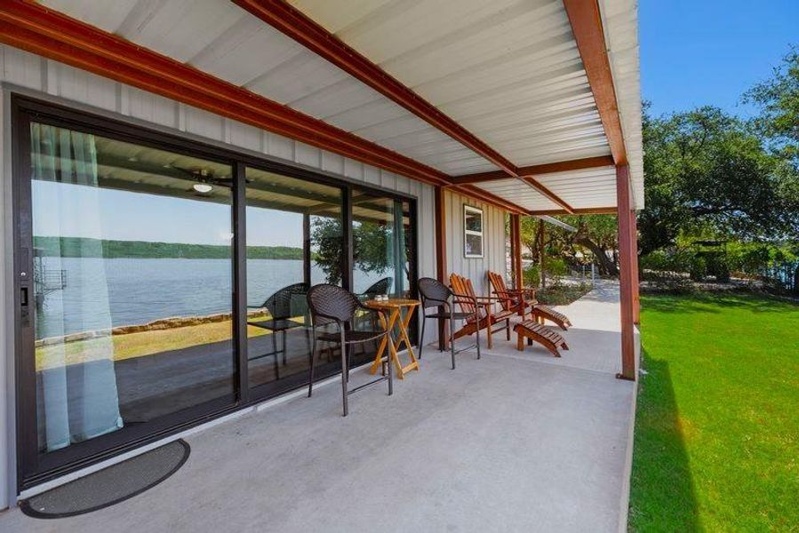 Exterior details and patio area of a home in , Graham (Image 15).