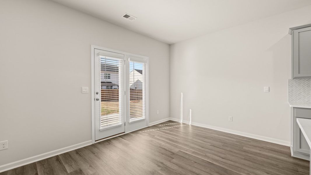 Representative unfurnished interior of a home built from the Hayden by D.R. Horton in Locust Grove Station - Cedar Ridge, Locust Grove (Image 13).