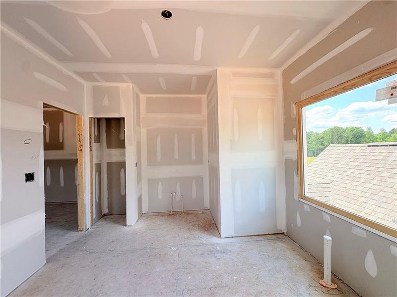 In-progress construction of a new home in The Tillery, Marietta, GA (Image 90).