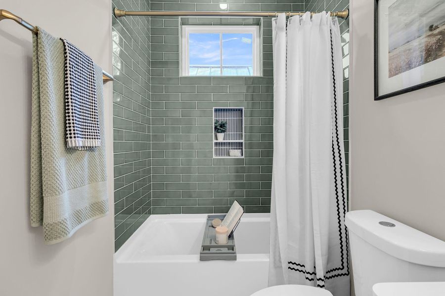 Furnished interior view inside a new home in , Charleston (Image 13).