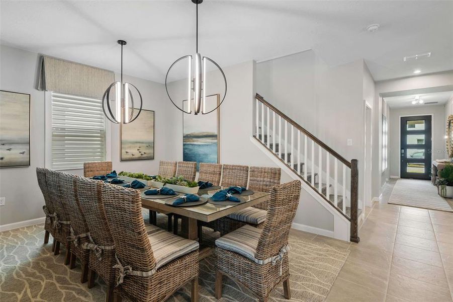 Furnished interior view inside a new home in , Kissimmee (Image 14).
