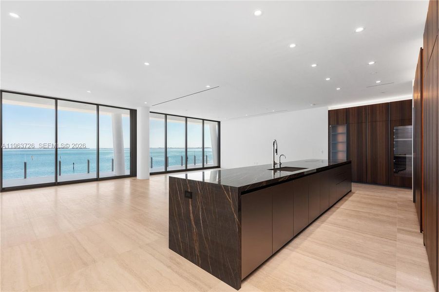 Furnished interior view inside a new home in , Miami (Image 4).