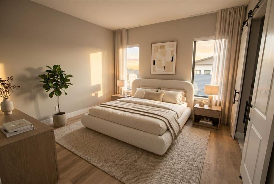 Furnished interior view inside a new home in Bella Collina, Montverde (Image 12).