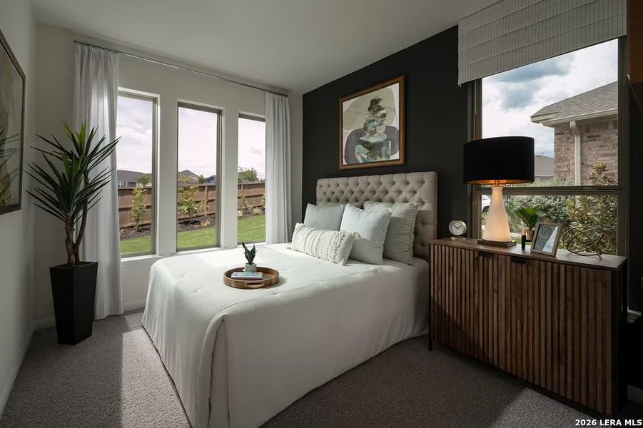 Furnished interior view inside a new home in The Parklands, Schertz (Image 7).