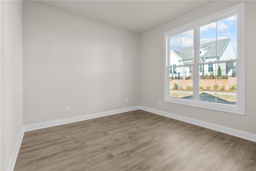 Spacious, unfurnished interior of a new home in Promenade at Sawnee Village, Cumming (Image 11).