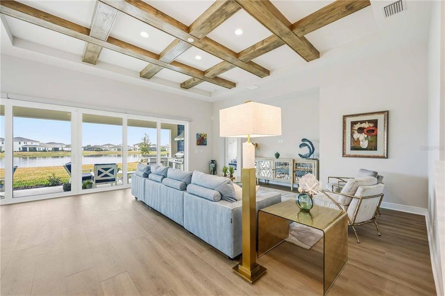 Furnished interior view inside a new home in , Lakewood Ranch (Image 15). Furnished interior view inside a new home in , Lakewood Ranch (Image 15).