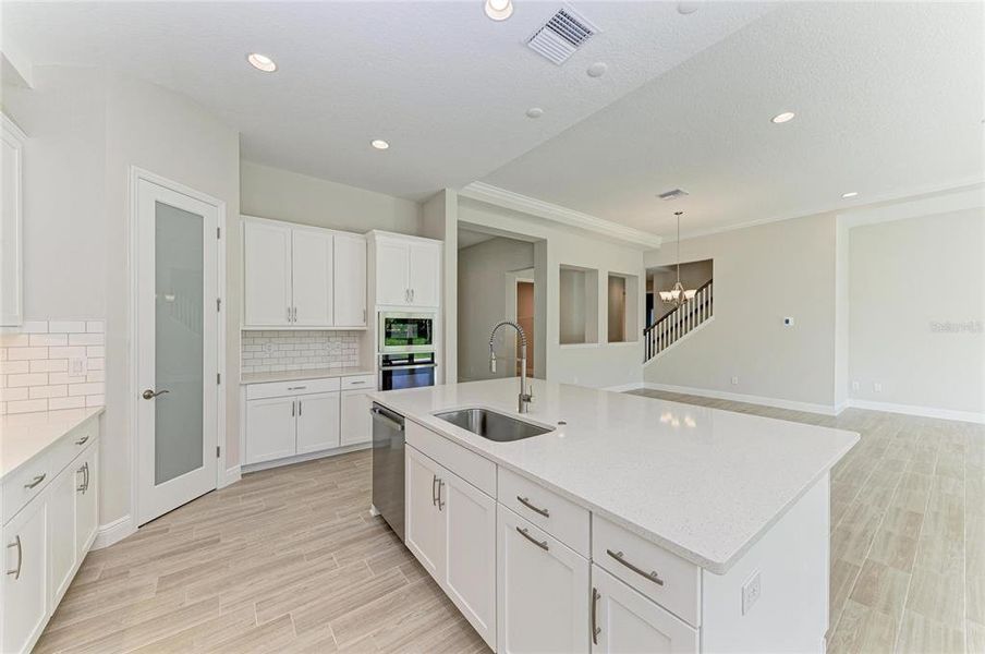 Furnished interior view inside a new home in Waterset, Apollo Beach (Image 10).