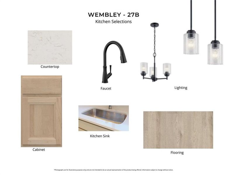 Sample of building materials used in homes in Villas at Gold Creek, Dawsonville (Image 5).