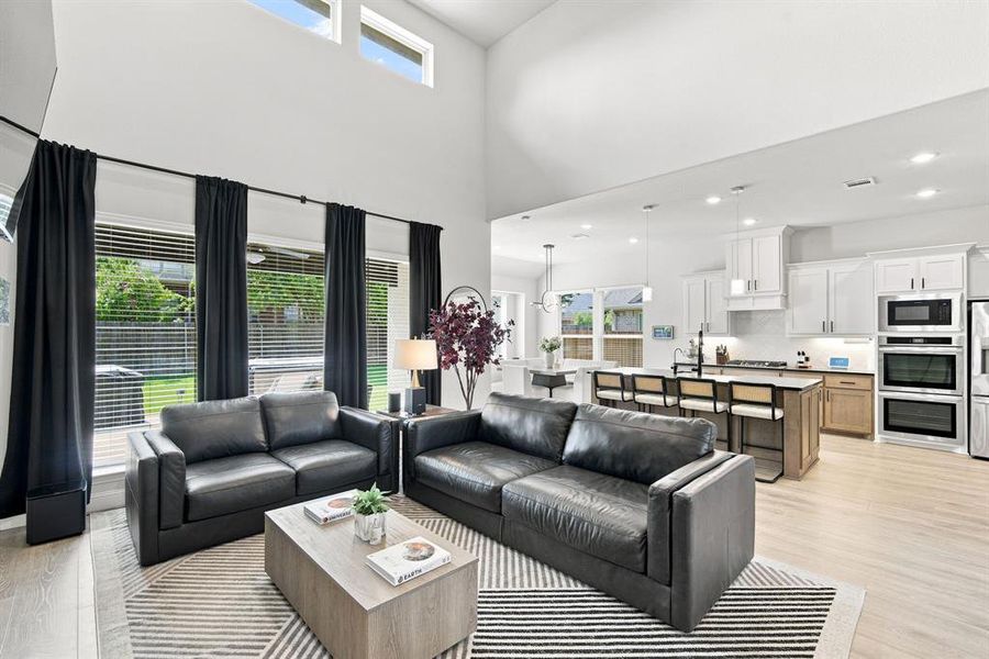 Furnished interior view inside a new home in , Midlothian (Image 19). Furnished interior view inside a new home in , Midlothian (Image 19).
