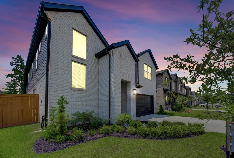 Front exterior of a new home in , Houston, TX, highlighting curb appeal (Image 2).