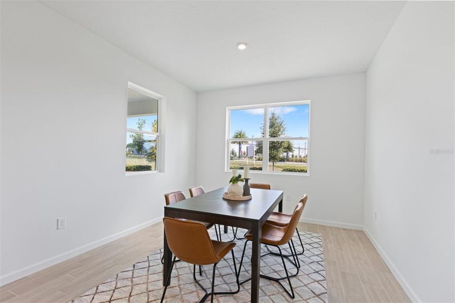 Furnished interior view inside a new home in Meadowlark Landing, Apopka (Image 10).